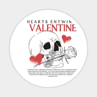 Hearts Entwined Valentie Magnet